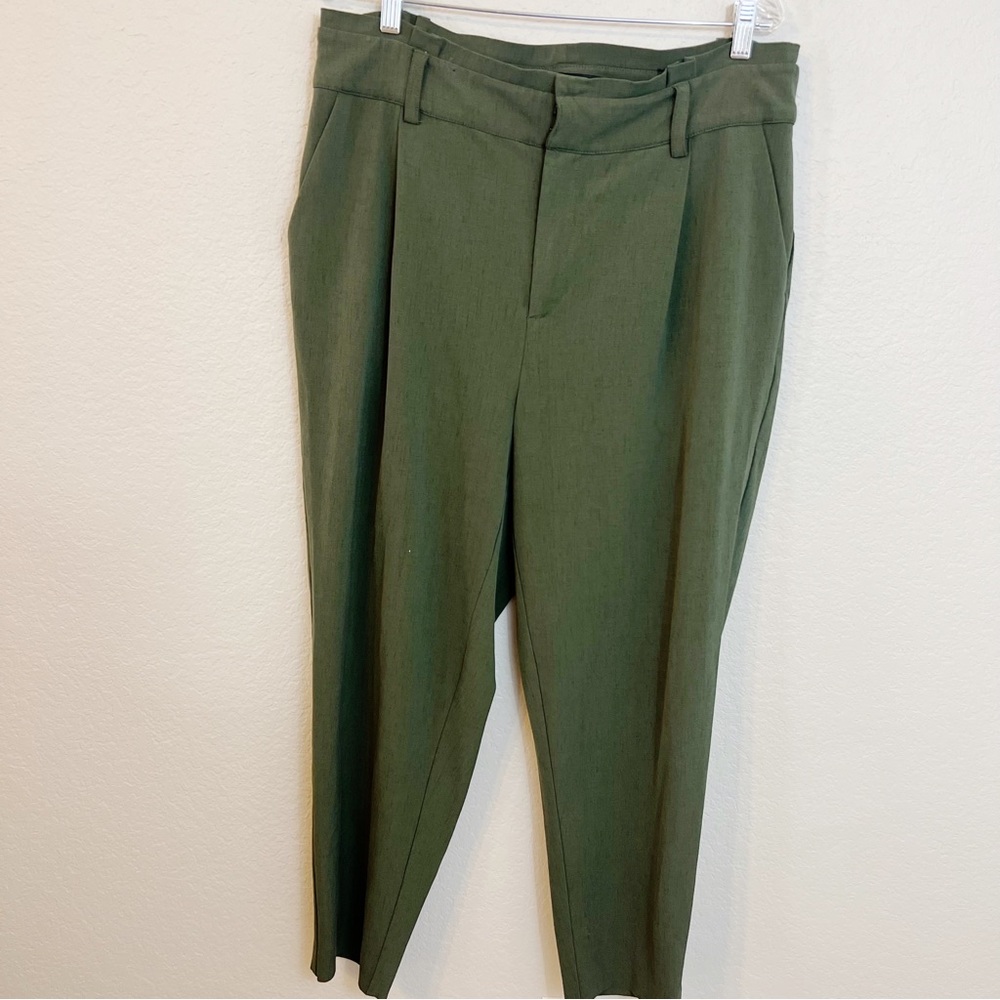Torrid Olive Green Paper Bag  Pants size‎ 12